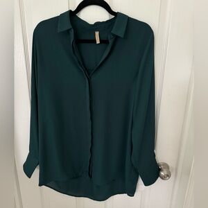 Soya Concept Green Tunic Shirt